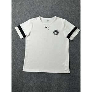 Mens Puma Lobos United White Soccer Jersey Drycell, Size L